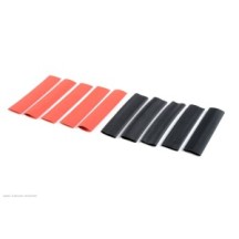 Revtec - Shrink Tubing - 9.5mm - Red + Black - 10 pcs GF-1460-005