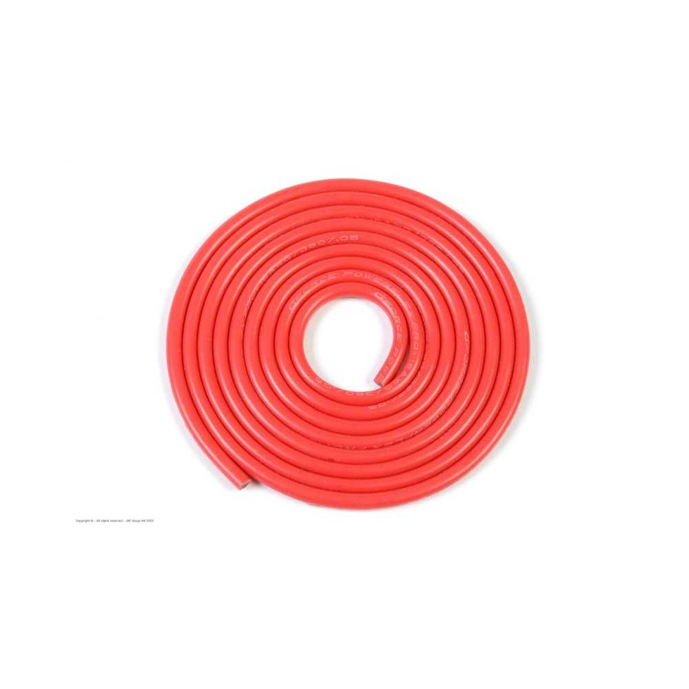Revtec - Silicone Wire - Powerflex PRO+ - Red - 18AWG - 380/0.05 Strands - OD 2.3mm - 1m GF-1341-060