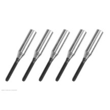 Revtec - Threaded Coupler - M2 - Outer - Carbon Tube Dia. 3mm - 5 pcs GF-2103-001