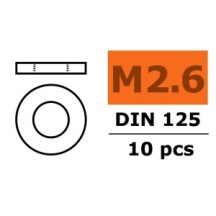 Revtec - Washer M2 6 - Galvanized Steel - 10 pcs GF-0154-004