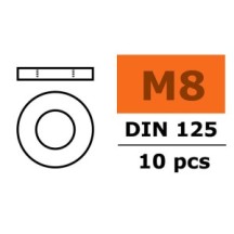 Revtec - Washer M8 - Galvanized Steel - 10 pcs GF-0154-009