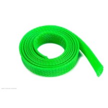 Revtec - Wire Protection Sleeve - Braided - 10mm - Neon Green - 1m GF-1476-034
