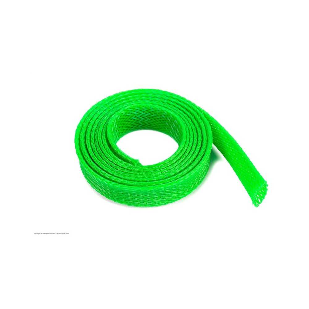 Revtec - Wire Protection Sleeve - Braided - 10mm - Neon Green - 1m GF-1476-034 Revtec - Wire Protection Sleeve - Braided - 10mm - Neon Green - 1m GF-1476-034