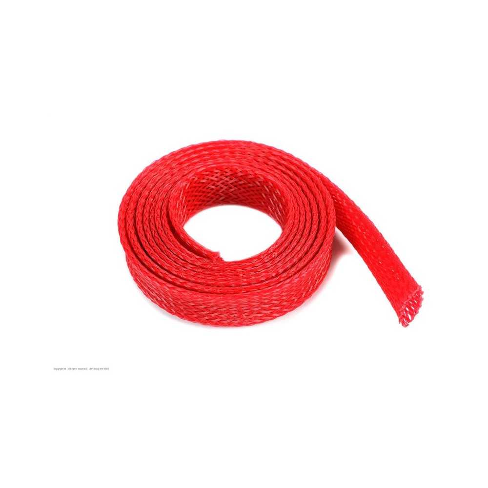 Revtec - Wire Protection Sleeve - Braided - 10mm - Red - 1m GF-1476-032 Revtec - Wire Protection Sleeve - Braided - 10mm - Red - 1m GF-1476-032