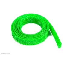 Revtec - Wire Protection Sleeve - Braided - 14mm - Neon Green - 1m GF-1476-044