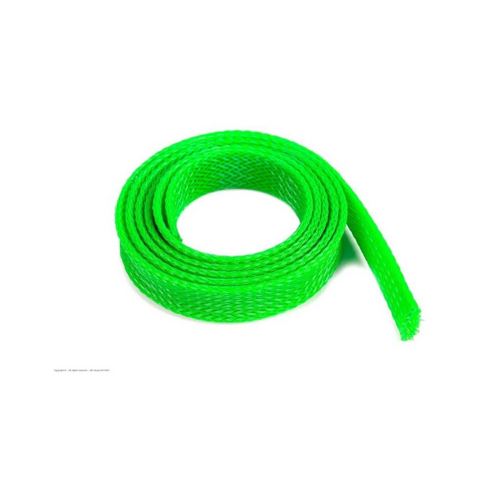 Revtec - Wire Protection Sleeve - Braided - 14mm - Neon Green - 1m GF-1476-044 Revtec - Wire Protection Sleeve - Braided - 14mm - Neon Green - 1m GF-1476-044