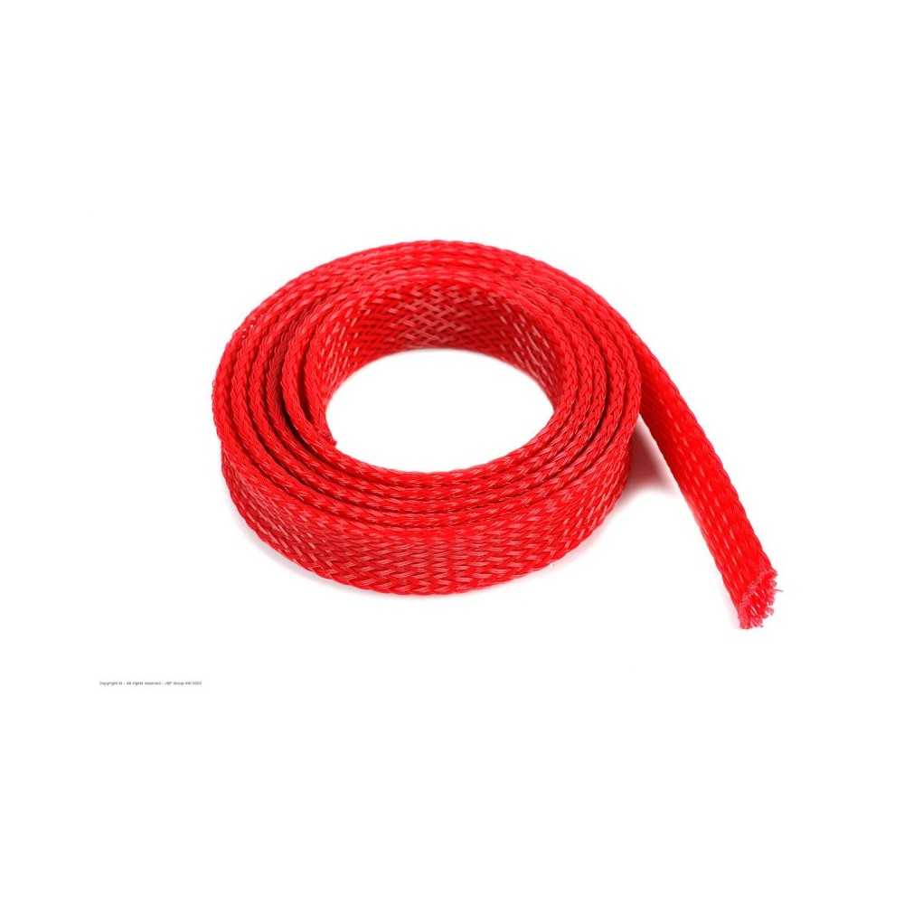 Revtec - Wire Protection Sleeve - Braided - 14mm - Red - 1m GF-1476-042 Revtec - Wire Protection Sleeve - Braided - 14mm - Red - 1m GF-1476-042