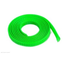 Revtec - Wire Protection Sleeve - Braided - 6mm - Neon Green - 1m GF-1476-014