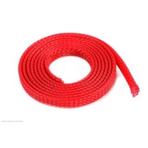 Revtec - Wire Protection Sleeve - Braided - 6mm - Red - 1m GF-1476-012