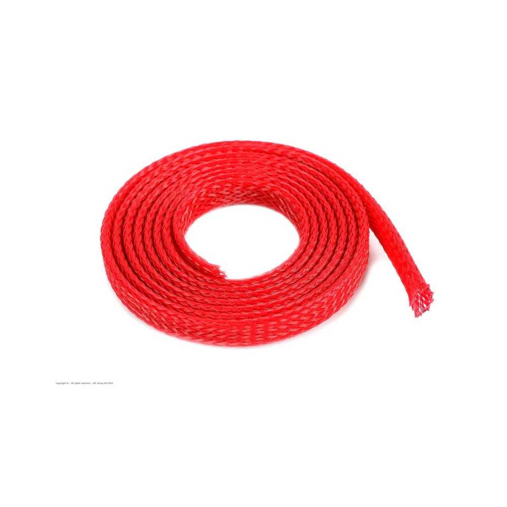Revtec - Wire Protection Sleeve - Braided - 6mm - Red - 1m GF-1476-012 Revtec - Wire Protection Sleeve - Braided - 6mm - Red - 1m GF-1476-012