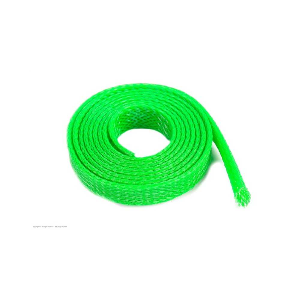 Revtec - Wire Protection Sleeve - Braided - 8mm - Neon Green - 1m GF-1476-024 Revtec - Wire Protection Sleeve - Braided - 8mm - Neon Green - 1m GF-1476-024