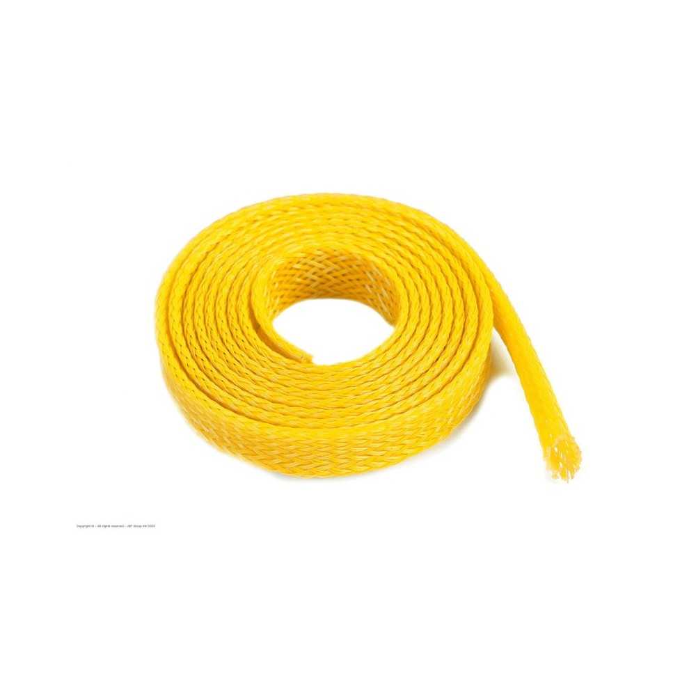 Revtec - Wire Protection Sleeve - Braided - 8mm - Yellow - 1m GF-1476-023 Revtec - Wire Protection Sleeve - Braided - 8mm - Yellow - 1m GF-1476-023