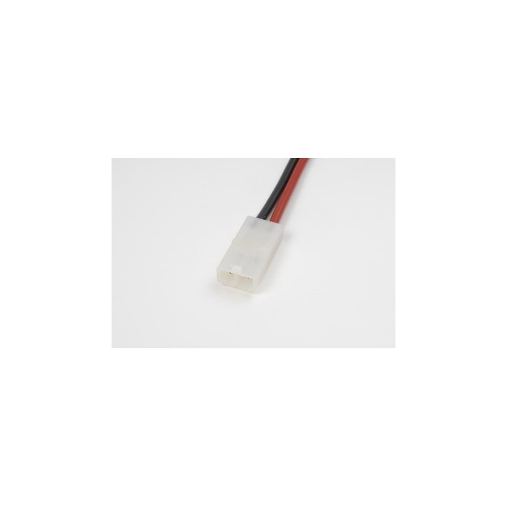Revtec Tamiya connector, Female, silicon wire 14AWG, 10cm (1pc) GF-1073-003