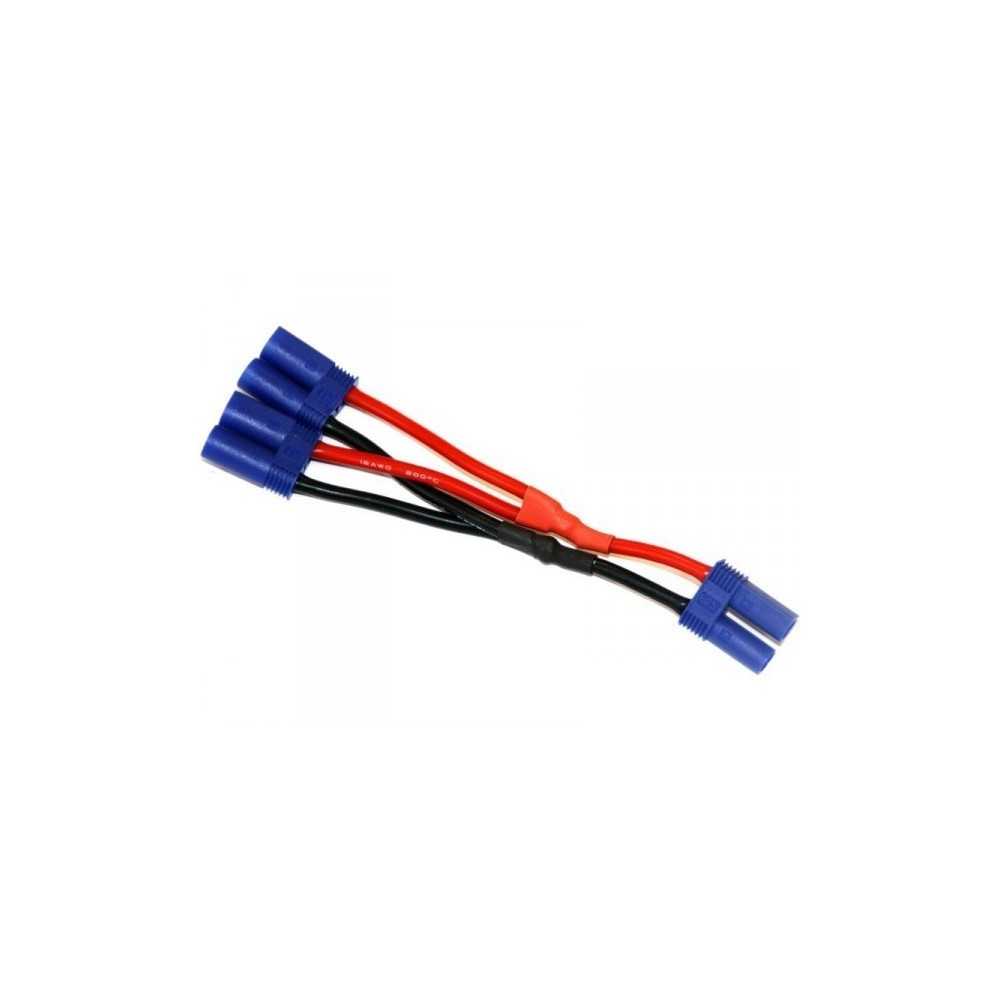 Revtec Y-lead Parallel E-Flite EC5, silicon wire 14AWG (1pc) GF-1320-161