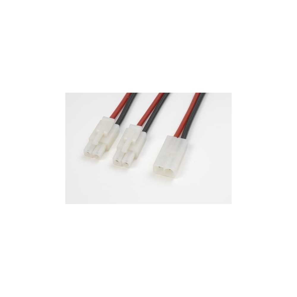 Revtec Y-lead Parallel Tamiya, silicon wire 14AWG (1pc) GF-1320-041