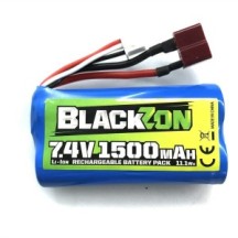 Bateria Li-ion BLACKZON 7,4v 1500mah 540149