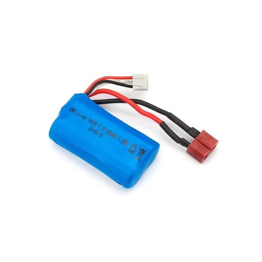 Bateria Li-ion BLACKZON 7.4V 800mAH T-Plug 540037