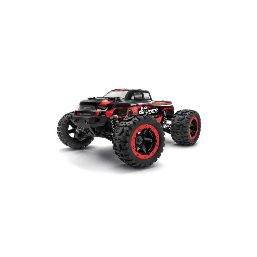 Blackzon Slyder MT 1/16 4WD Monster Truck Eléctrico RTR Rojo 540098 Blackzon Slyder MT 1/16 4WD Monster Truck Eléctrico RTR Rojo 540098