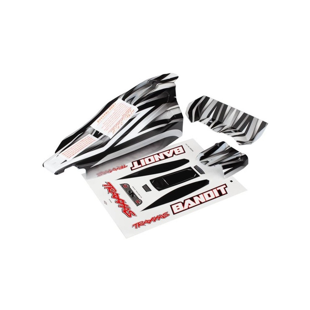 Carrocería Traxxas Bandit ProGraphix sin pintar con gráficos preimpresos TRX2420 Carrocería Traxxas Bandit ProGraphix sin pintar con gráficos preimpresos TRX2420