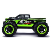 Monster Truck eléctrico Slyder MT Turbo 1/16 4WD brushless 2S RTR verde Blackzon 540208 (2)