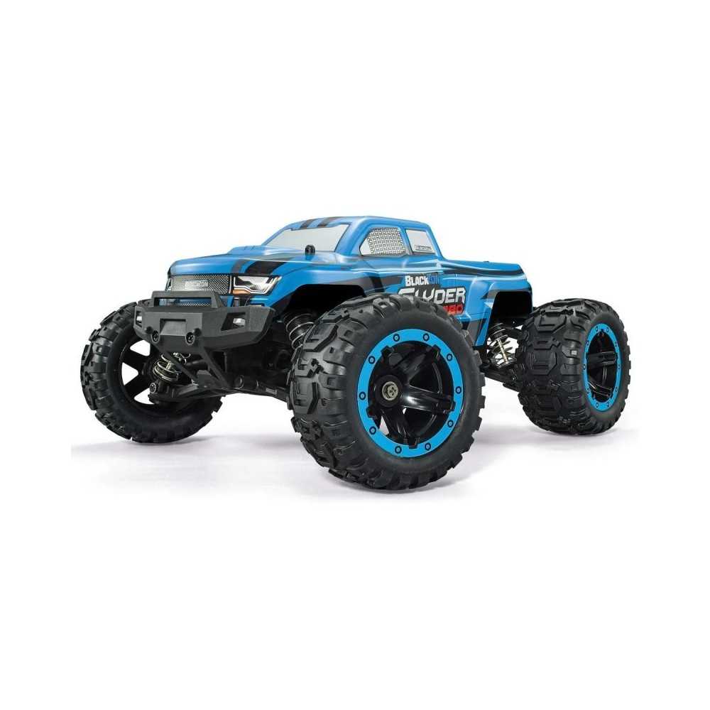 Blackzon Slyder MT Turbo 1/16 4WD Brushless 2S RTR Azul 540201 Blackzon Slyder MT Turbo 1/16 4WD Brushless 2S RTR Azul 540201