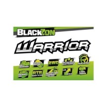 Blackzon Warrior 1/12 2WD Monster Truck Eléctrico RTR Verde 540075