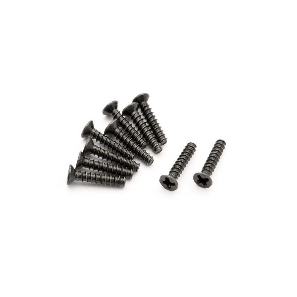 BLACKZON Countersunk Screw 2x10mm 534744 BLACKZON Countersunk Screw 2x10mm 534744