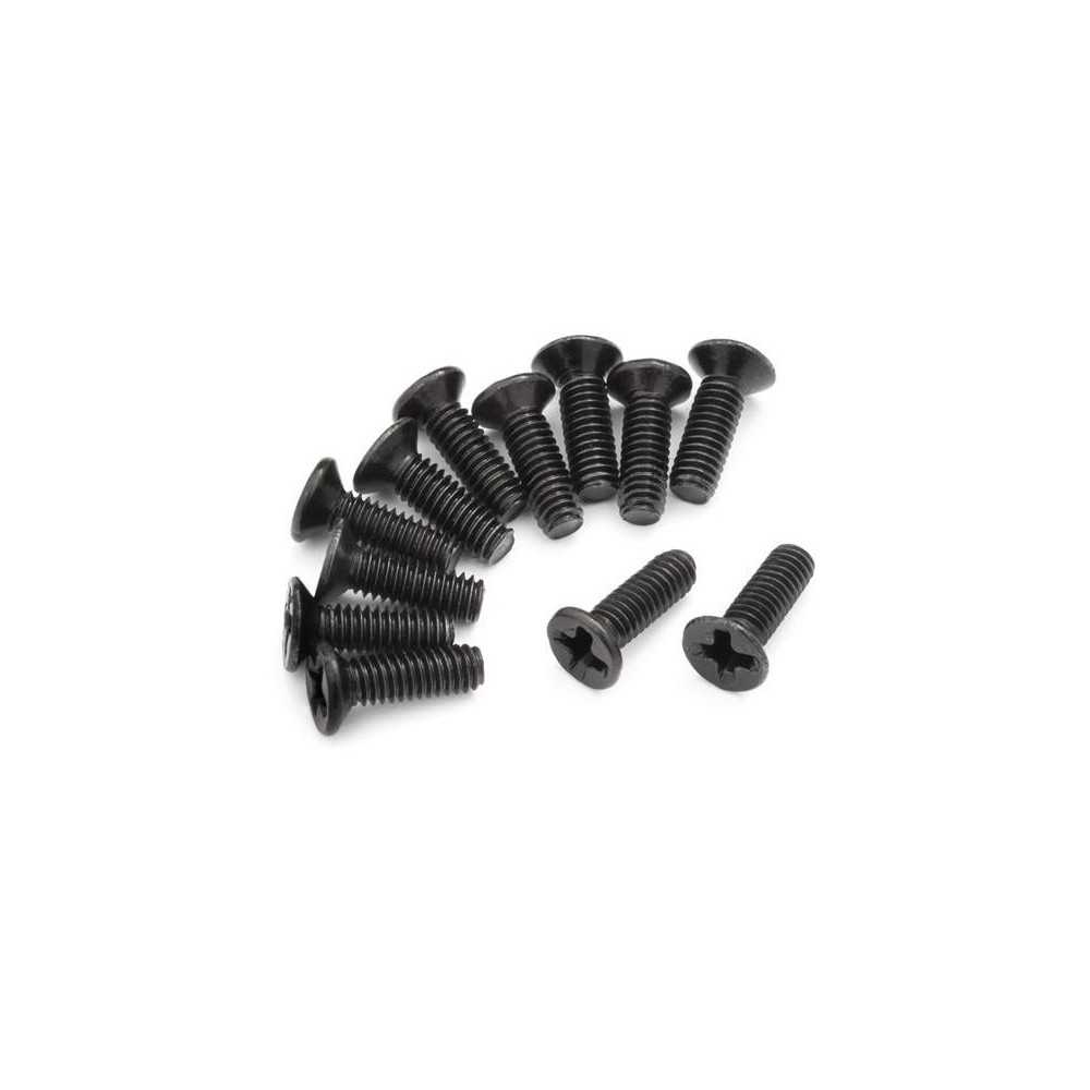 BLACKZON Countersunk Screws KM2.5x8 540049 BLACKZON Countersunk Screws KM2.5x8 540049