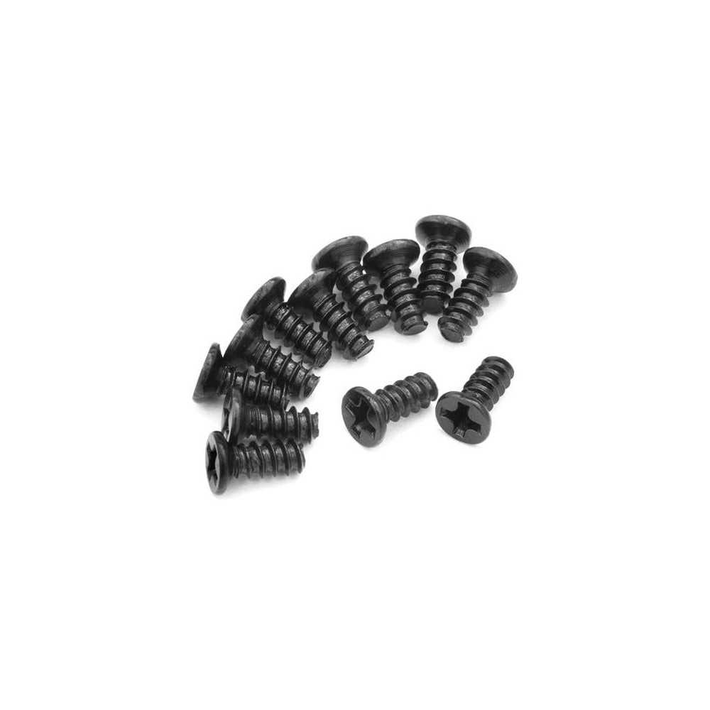 BLACKZON Countersunk Self Tapping Screws KBHO2.3x6mm 540052 BLACKZON Countersunk Self Tapping Screws KBHO2.3x6mm 540052