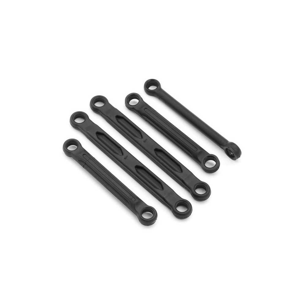 BLACKZON Front Upper Links + Steering Links + Servo Link 540009 BLACKZON Front Upper Links + Steering Links + Servo Link 540009