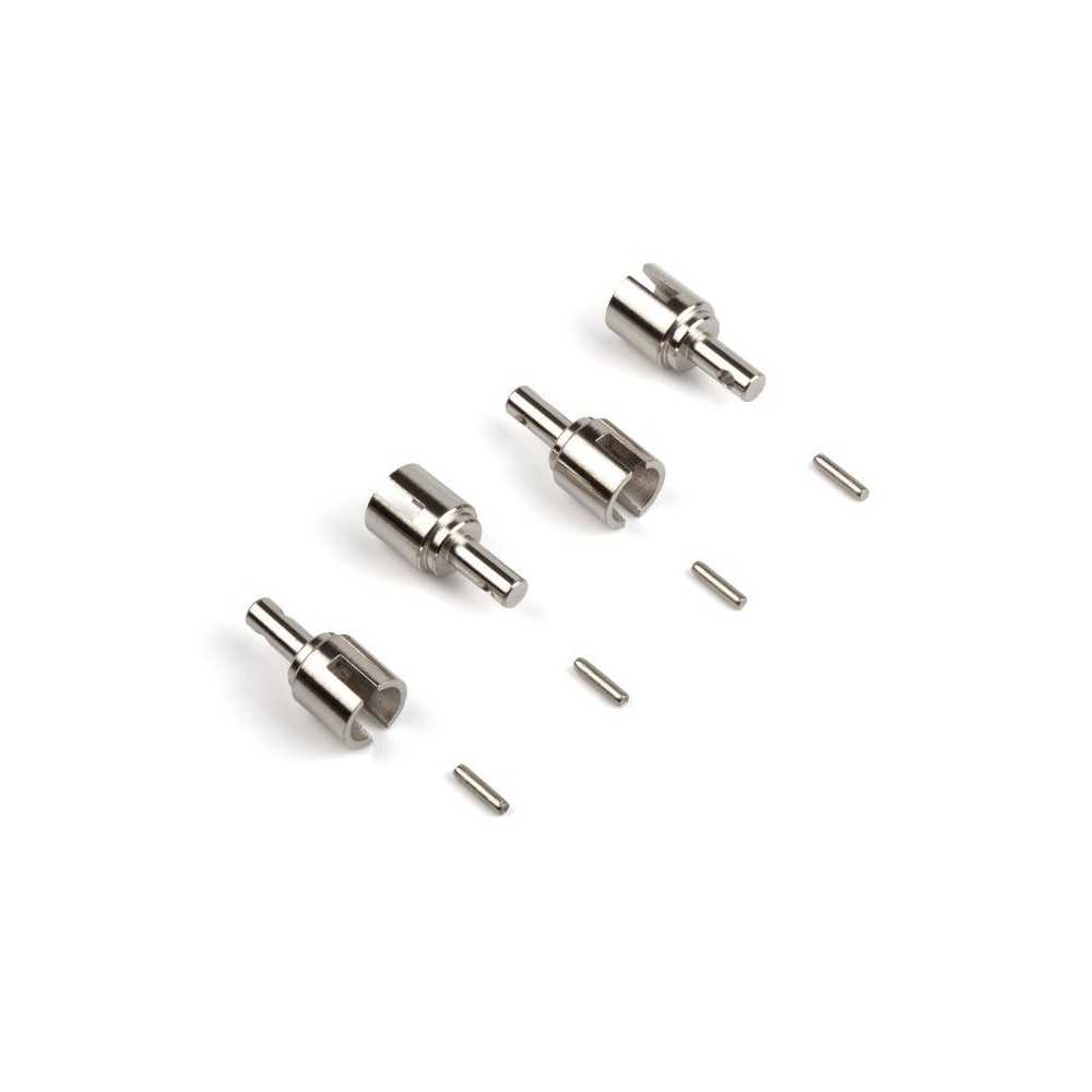 BLACKZON Metal Diff. Outdrive Cups (4pcs) 540066