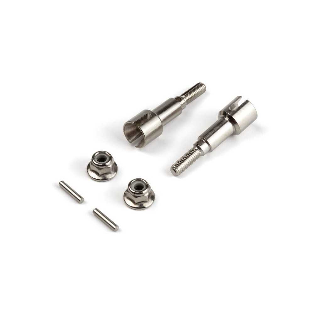 BLACKZON Metal Rear Axles (2pcs) 540069 BLACKZON Metal Rear Axles (2pcs) 540069