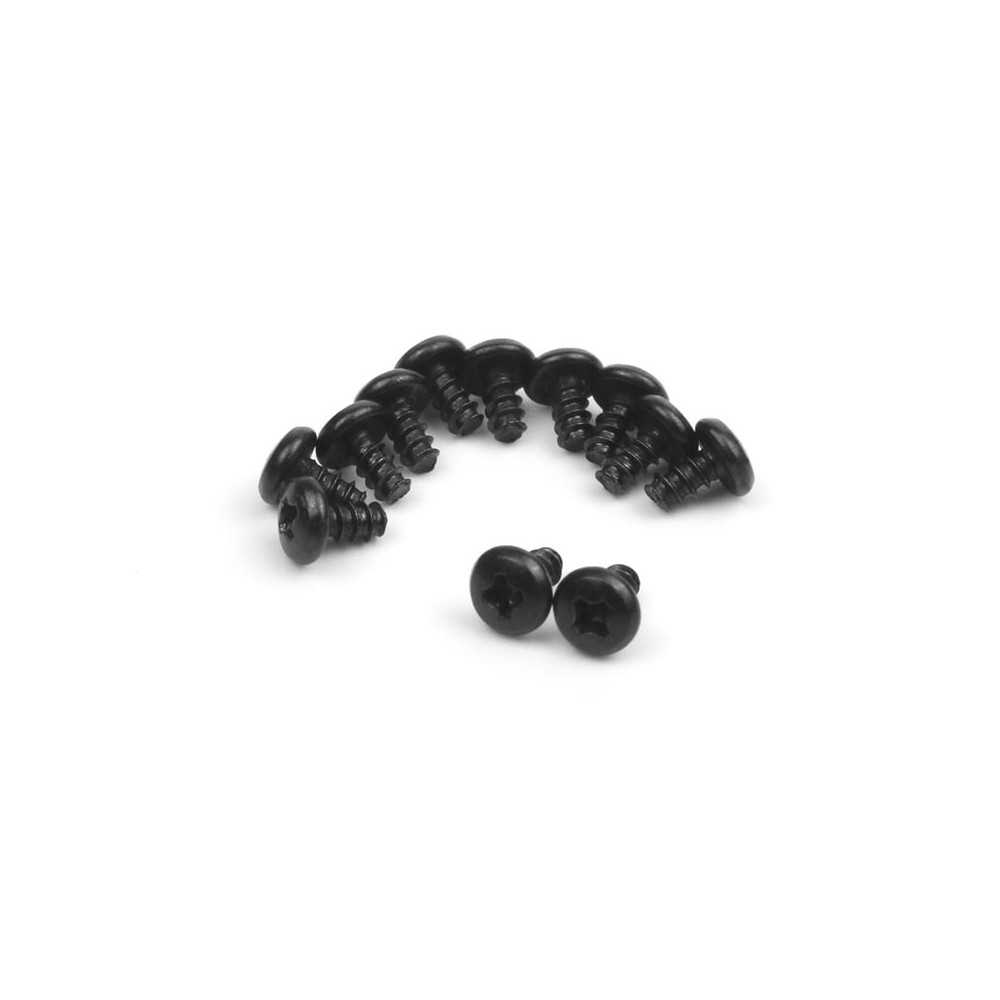 BLACKZON Pan Head Self Tapping Screws 2x4mm 540174 BLACKZON Pan Head Self Tapping Screws 2x4mm 540174
