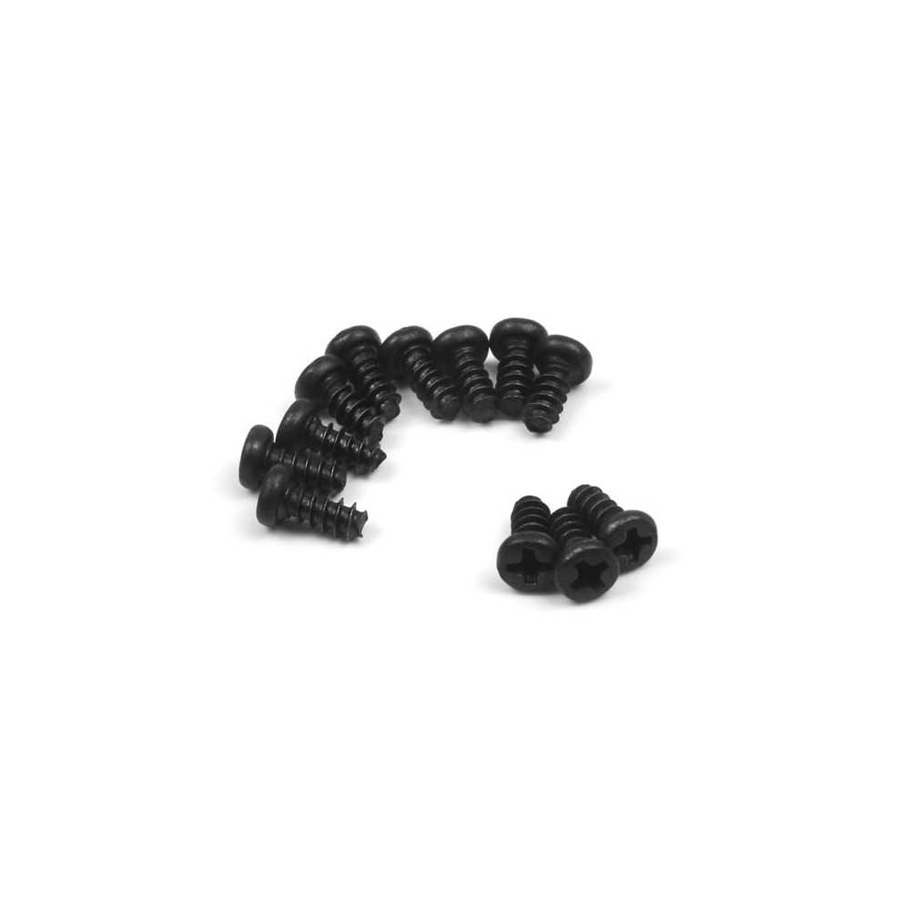 BLACKZON Pan Head Self Tapping Screws PBHO2.6x6mm 540154 BLACKZON Pan Head Self Tapping Screws PBHO2.6x6mm 540154