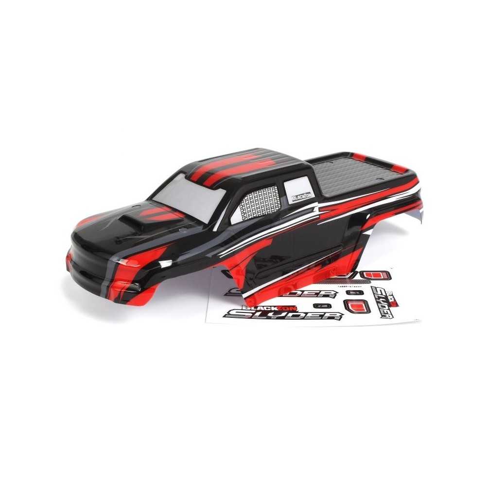 BLACKZON Slyder MT Body Black/Red 540190 BLACKZON Slyder MT Body Black/Red 540190