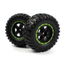 BLACKZON Smyter Desert Wheels/Tires Assembled 540183