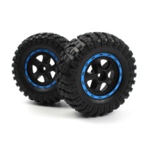 BLACKZON Smyter Desert Wheels/Tires Assembled 540184