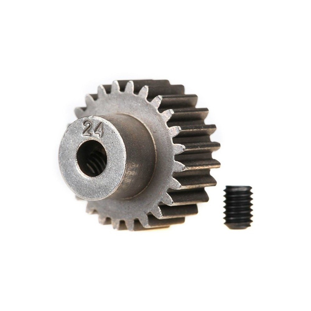 Traxxas Gear 24-t pinion (48-pitch) set screw TRX2424 Traxxas Gear 24-t pinion (48-pitch) set screw TRX2424