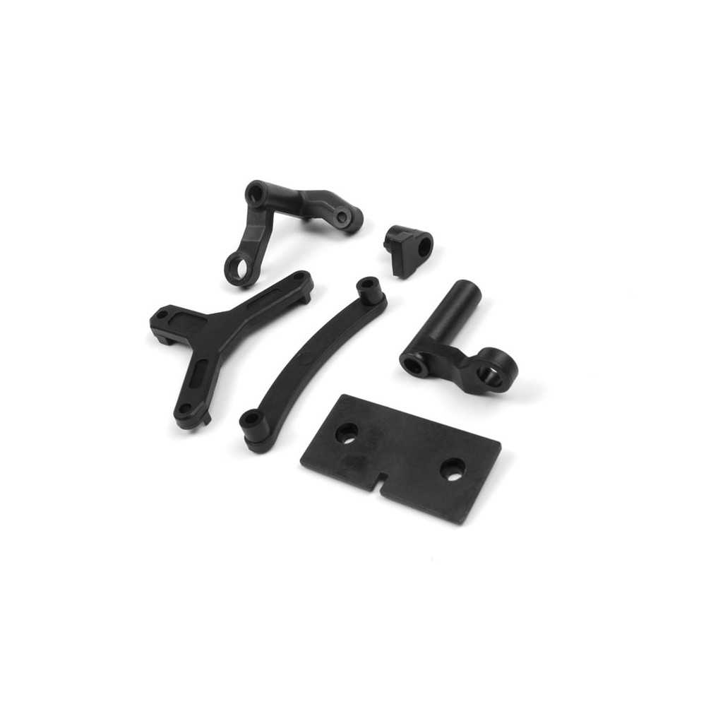 BLACKZON Steering Assembly & Servo Mount Set 540125 BLACKZON Steering Assembly & Servo Mount Set 540125