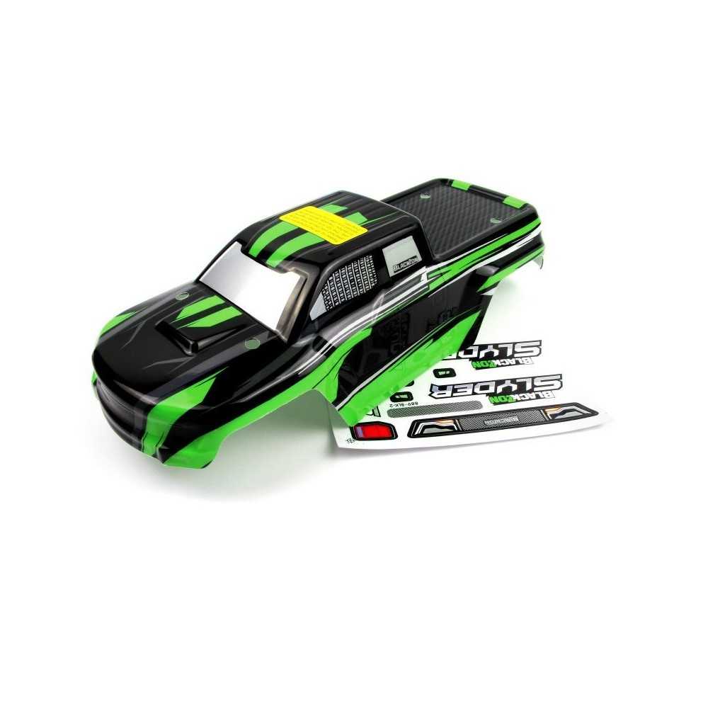 BLACKZON Truck Body (black/green) 540039 BLACKZON Truck Body (black/green) 540039