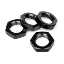 Hot Bodies 17mm Wheel Nut (Black/4pcs) 67492