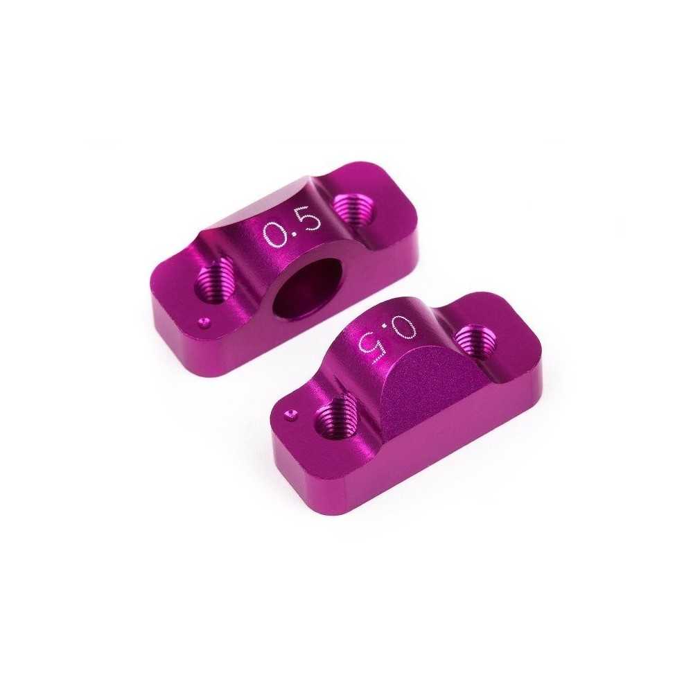 Hot Bodies 2 PIECE PIVOT BLOCK R/F (0.5DEG/PURPLE) 68481