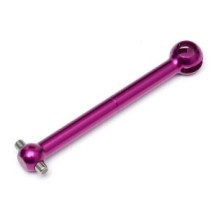 Hot Bodies 44mm ALUMINUM UNIVERSAL DRIVE SHAFT (PURPLE / 1 PC) 61338