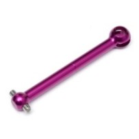 Hot Bodies 44mm ALUMINUM UNIVERSAL DRIVE SHAFT (PURPLE / 1 PC) 61338