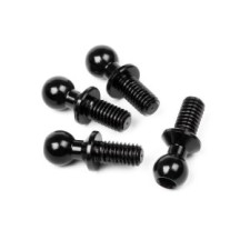 Hot Bodies Aluminum Ball Stud 4.3x10.3mm (2mm Socket) 67735