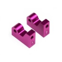 Hot Bodies ALUMINUM SERVO MOUNT SET (PURPLE) 68842
