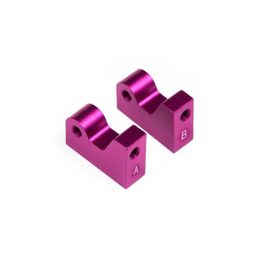 Hot Bodies ALUMINUM SERVO MOUNT SET (PURPLE) 68842 Hot Bodies ALUMINUM SERVO MOUNT SET (PURPLE) 68842