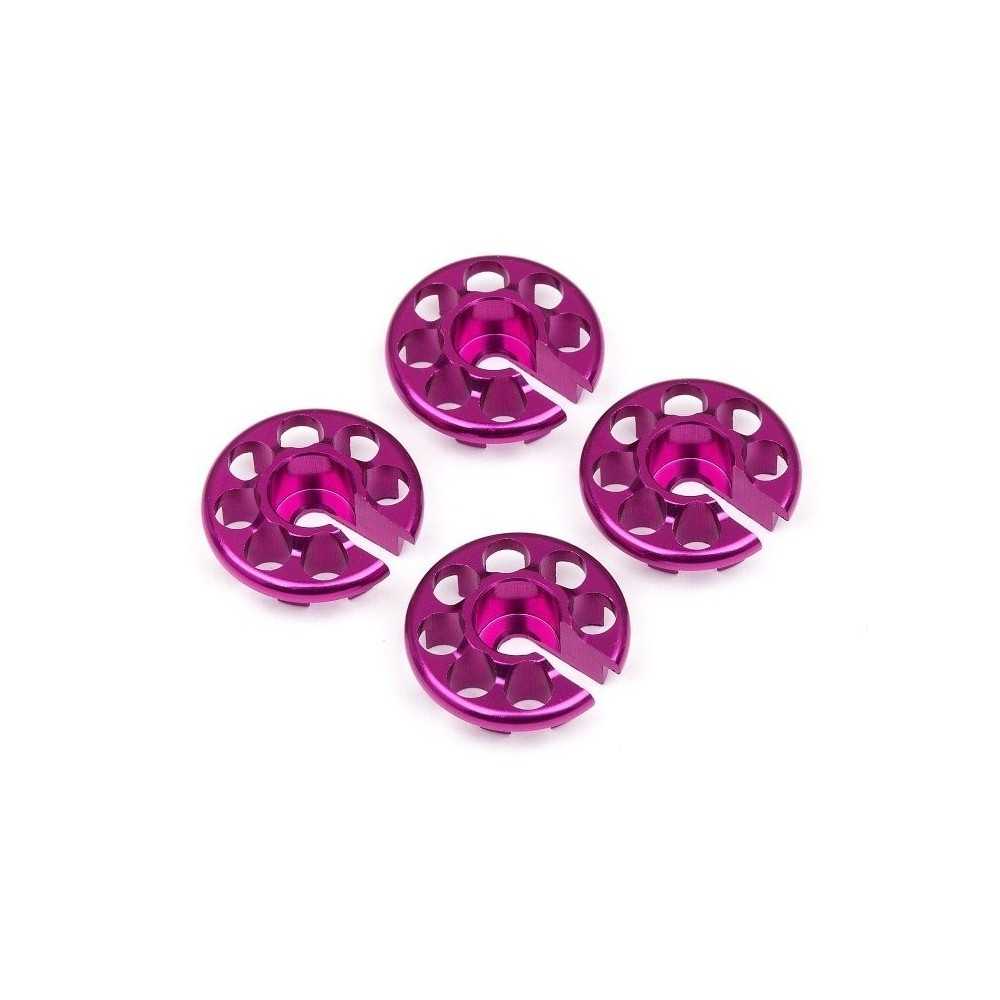 Hot Bodies ALUMINUM SPRING PERCH (PURPLE/4pcs) 68287 Hot Bodies ALUMINUM SPRING PERCH (PURPLE/4pcs) 68287