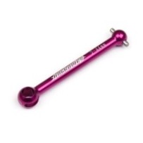 Hot Bodies ALUMINUM UNIVERSAL DRIVE SHAFT (44mm/2mm/PURPLE) 68290