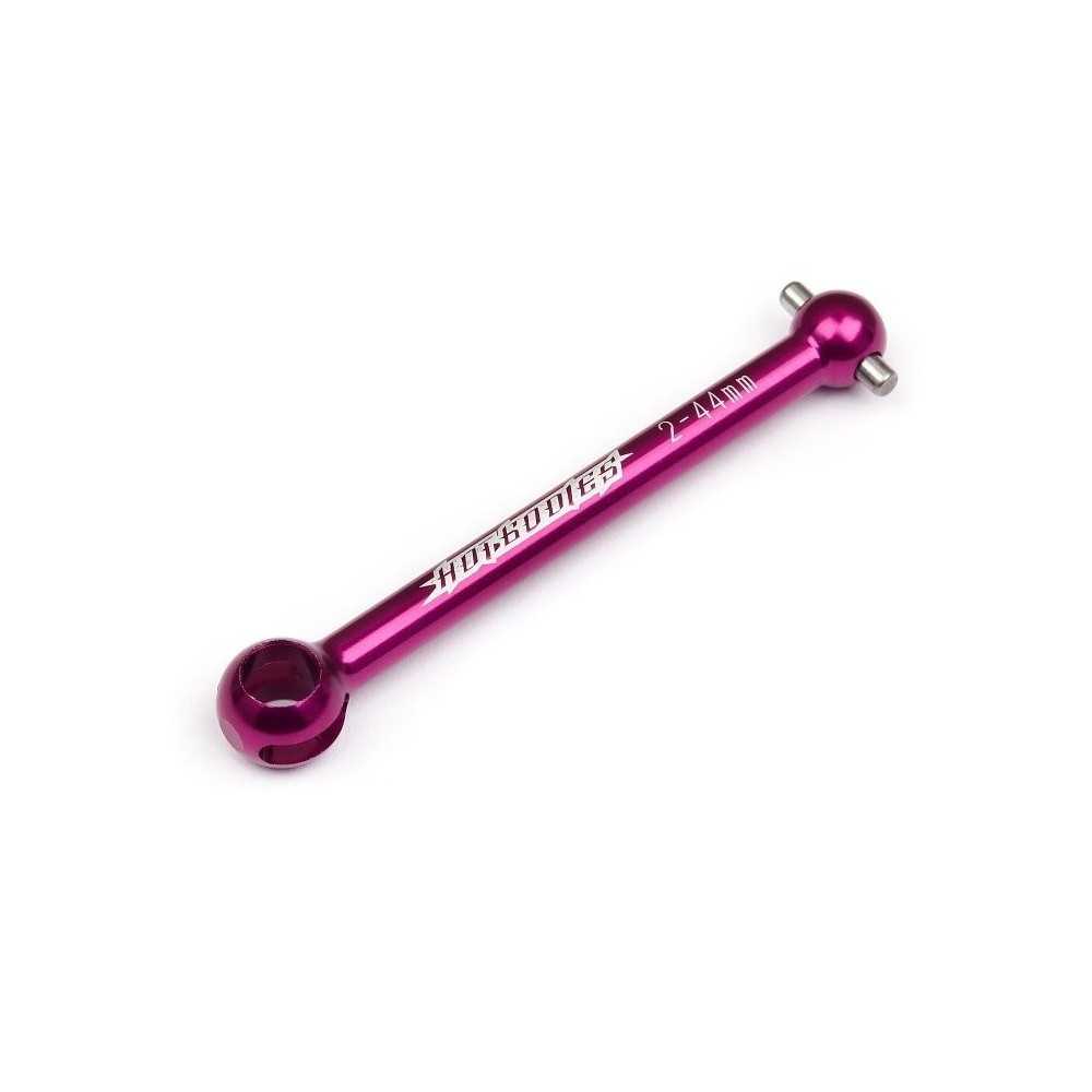 Hot Bodies ALUMINUM UNIVERSAL DRIVE SHAFT (44mm/2mm/PURPLE) 68290 Hot Bodies ALUMINUM UNIVERSAL DRIVE SHAFT (44mm/2mm/PURPLE) 68290